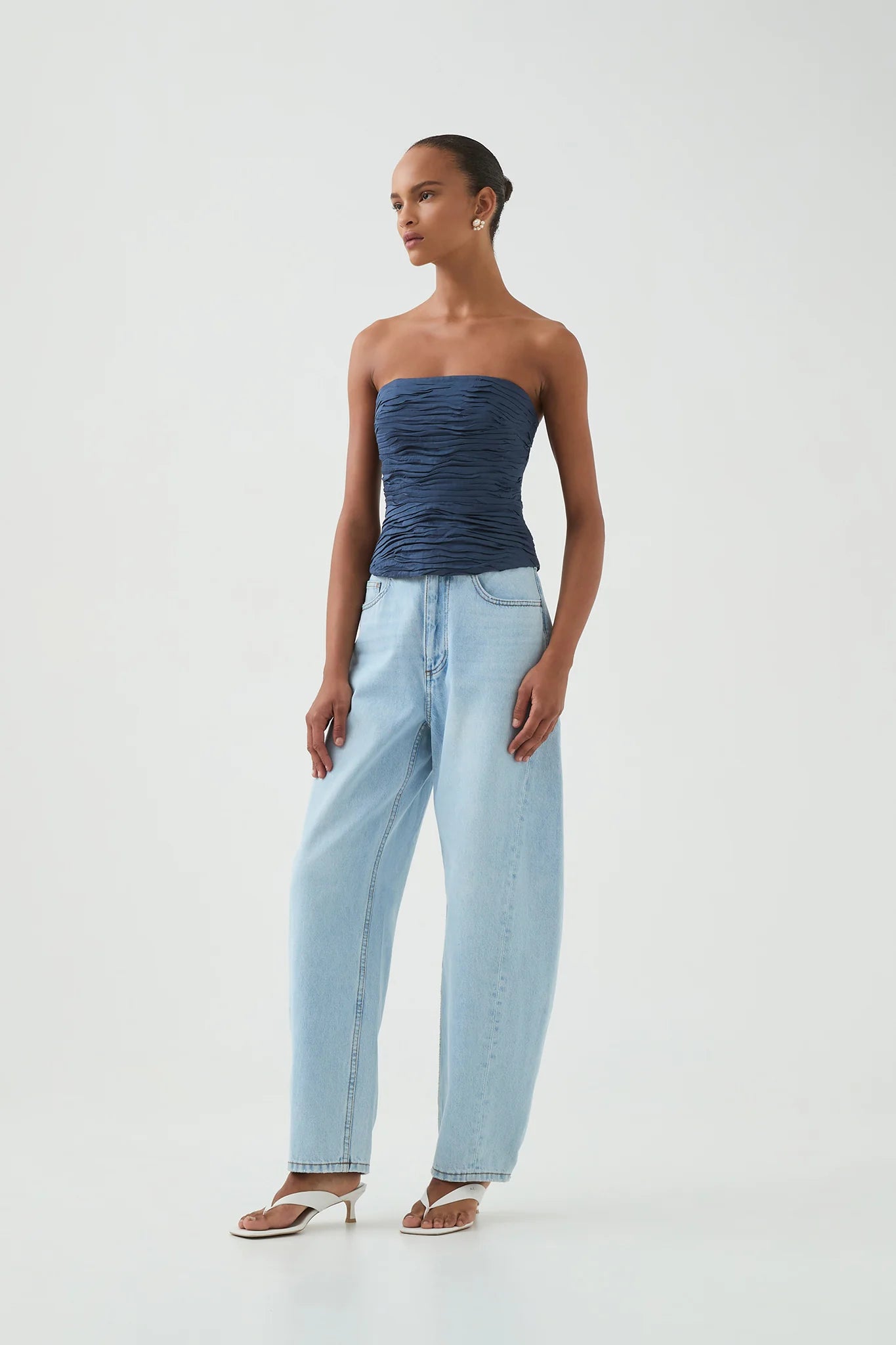 SUNBEAM RUCHED BUSTIER