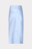 ELLA HAMMERED SATIN SKIRT