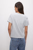 COTTON VNECK TEE