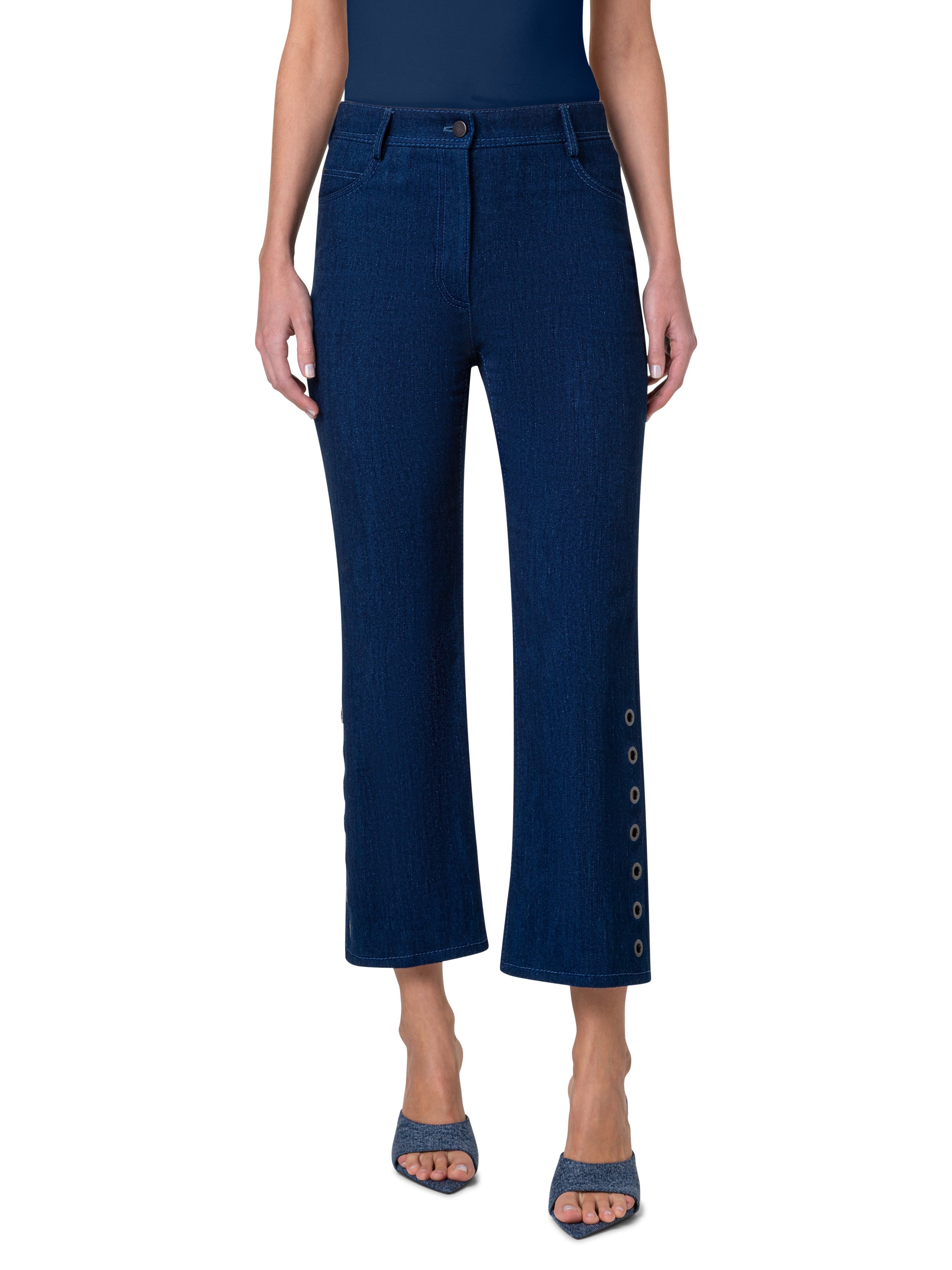 CALI EYELET DENIM PANT