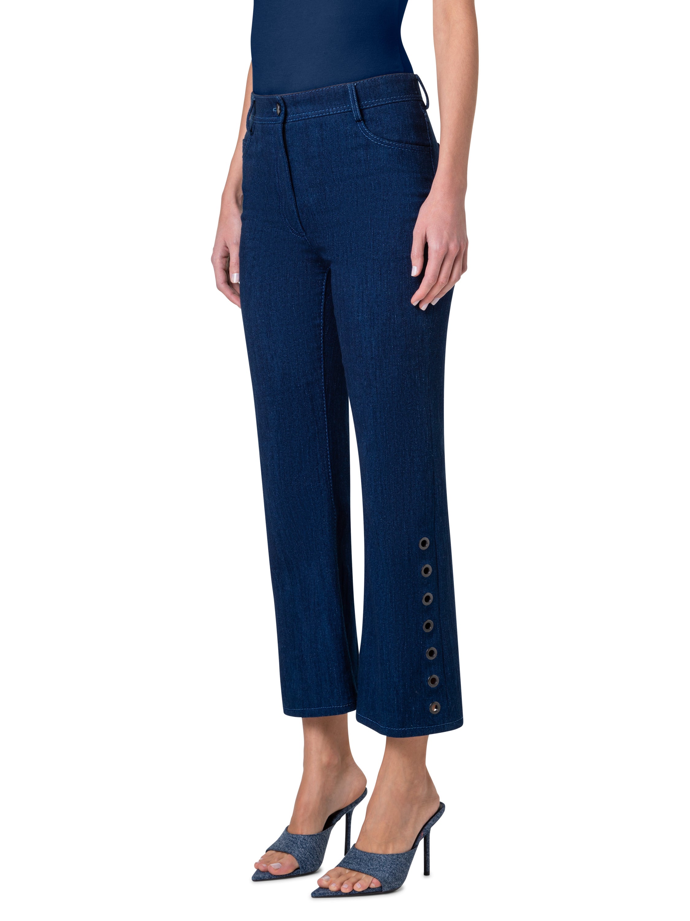 CALI EYELET DENIM PANT