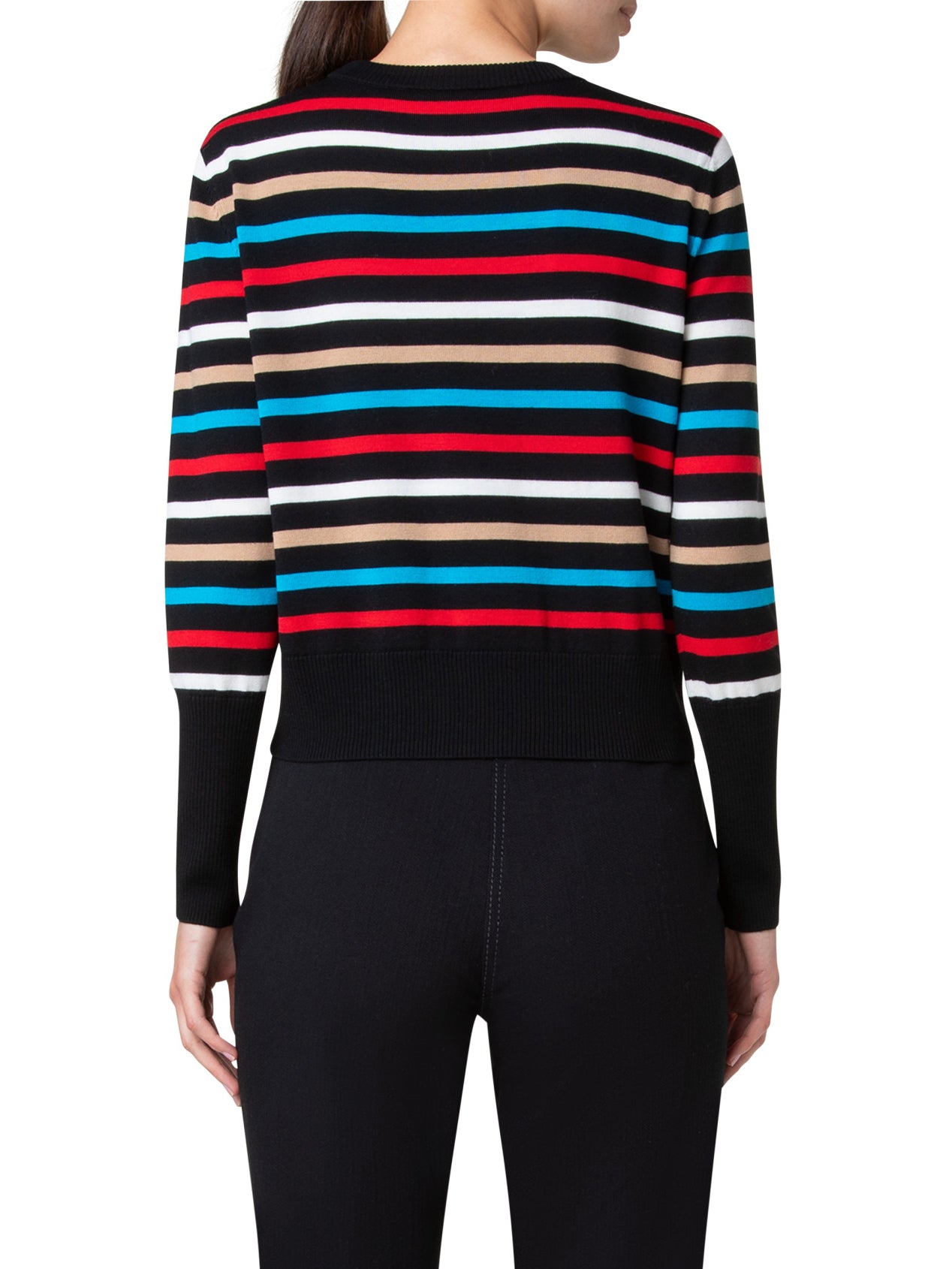 MERINO WOOL STRIPED SWEATER