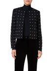 STUDDED WOOL BLEND JACKET