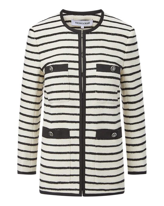 FOSTER STRIPED DICKEY JACKET