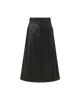 LOUISE VEGAN LEATHER SKIRT