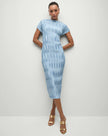 GRAMERCY PLEATED DRESS