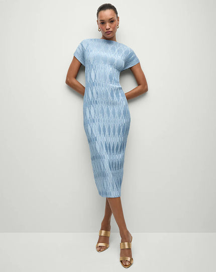 GRAMERCY PLEATED DRESS