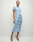 GRAMERCY PLEATED DRESS