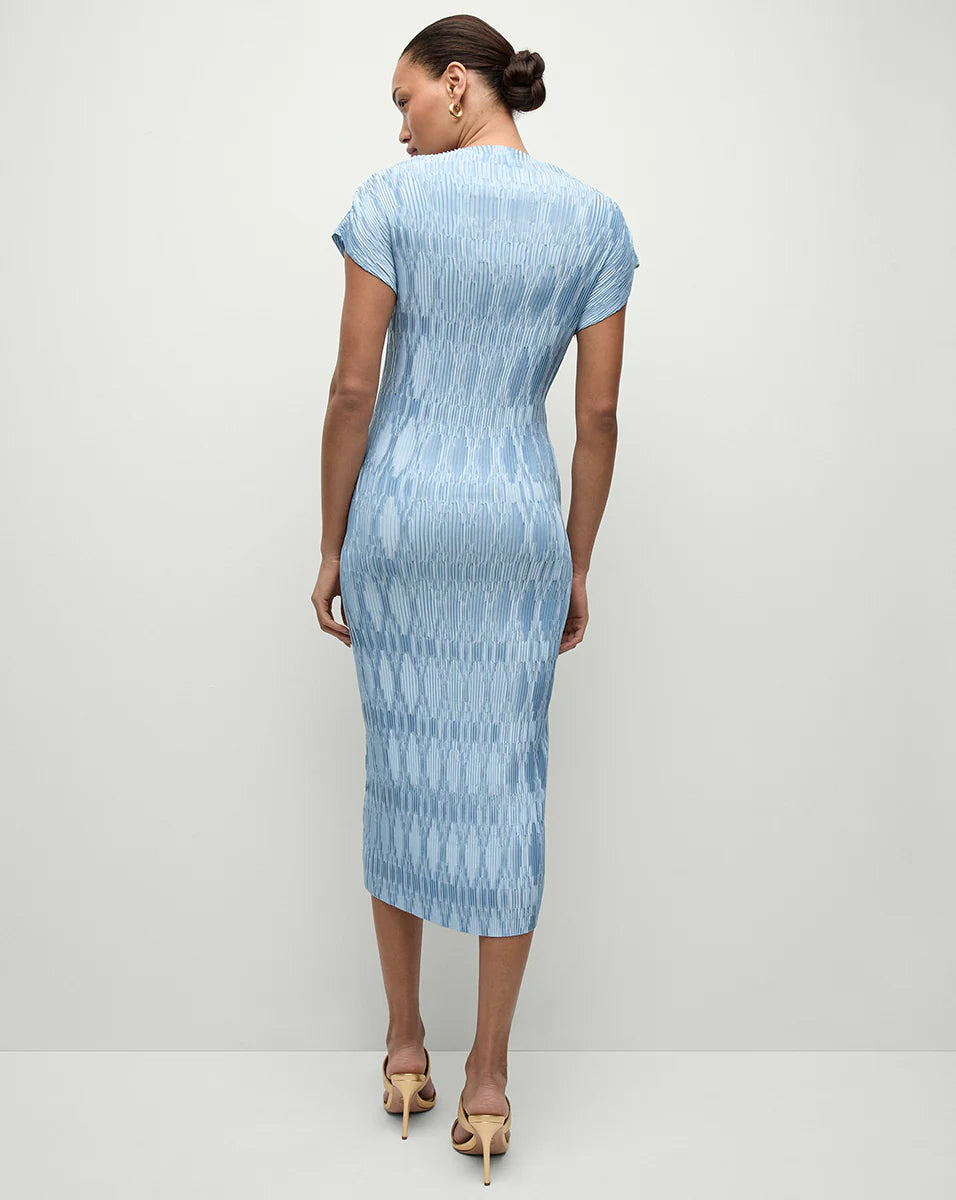 GRAMERCY PLEATED DRESS