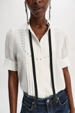 PLEATED BEAUTY BLOUSE