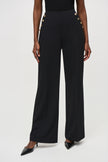 SCUBA CREPE WIDE LEG PULL ON PANTS