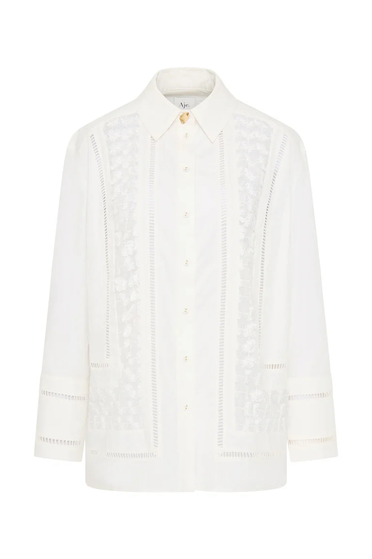 ALICE DAISY LACE SHIRT