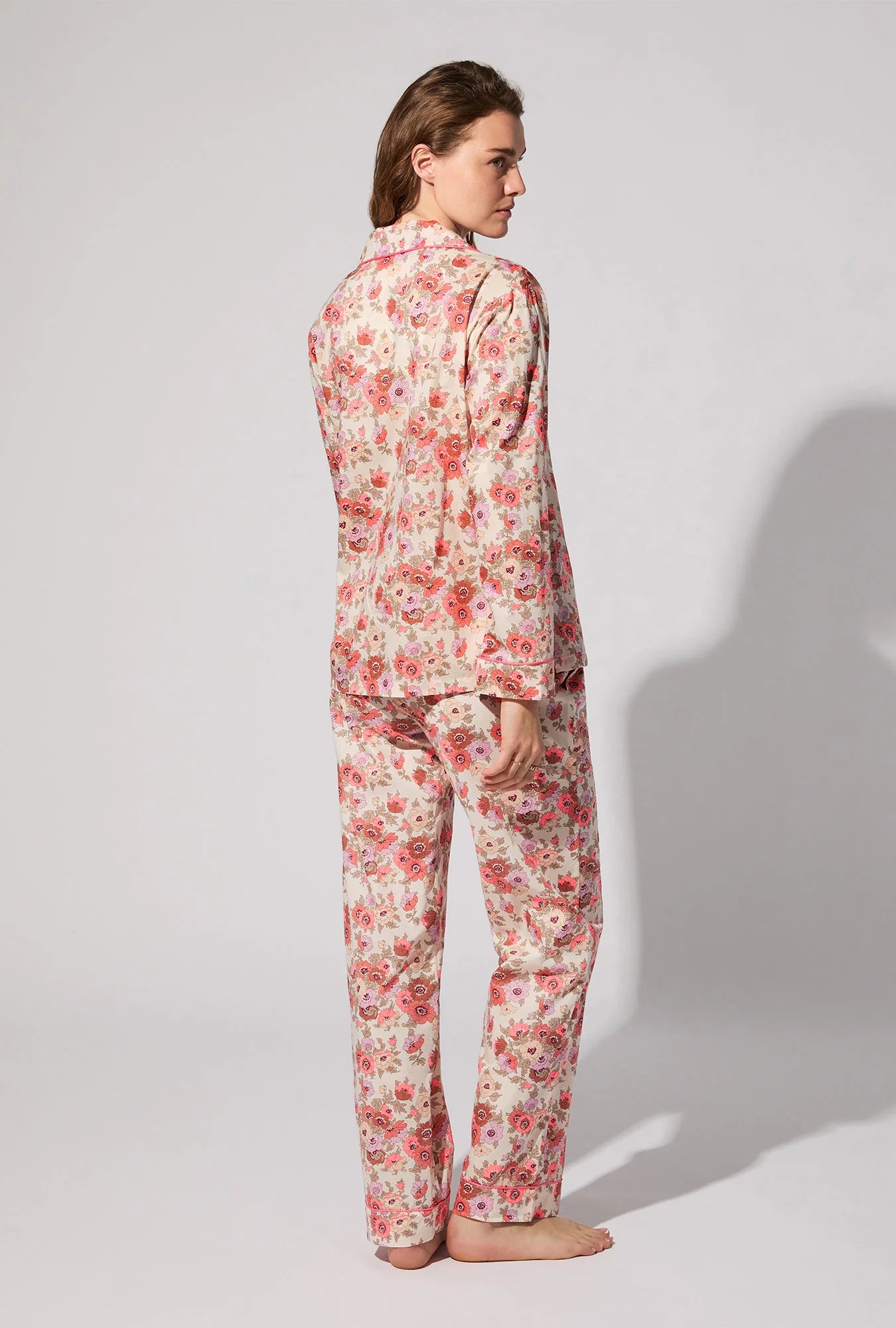 LONG SLEEVE CLASSIC WOVEN PJ SET