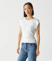 JONI POWER SHOULDER TEE