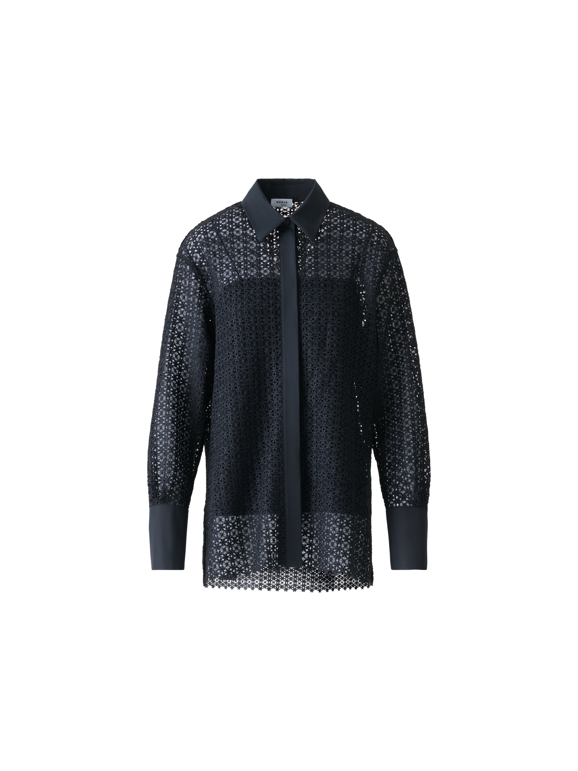 DAISY GUIPURE BUTTON DOWN SHIRT