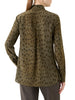 PRINT SILK DE CHINE BLOUSE
