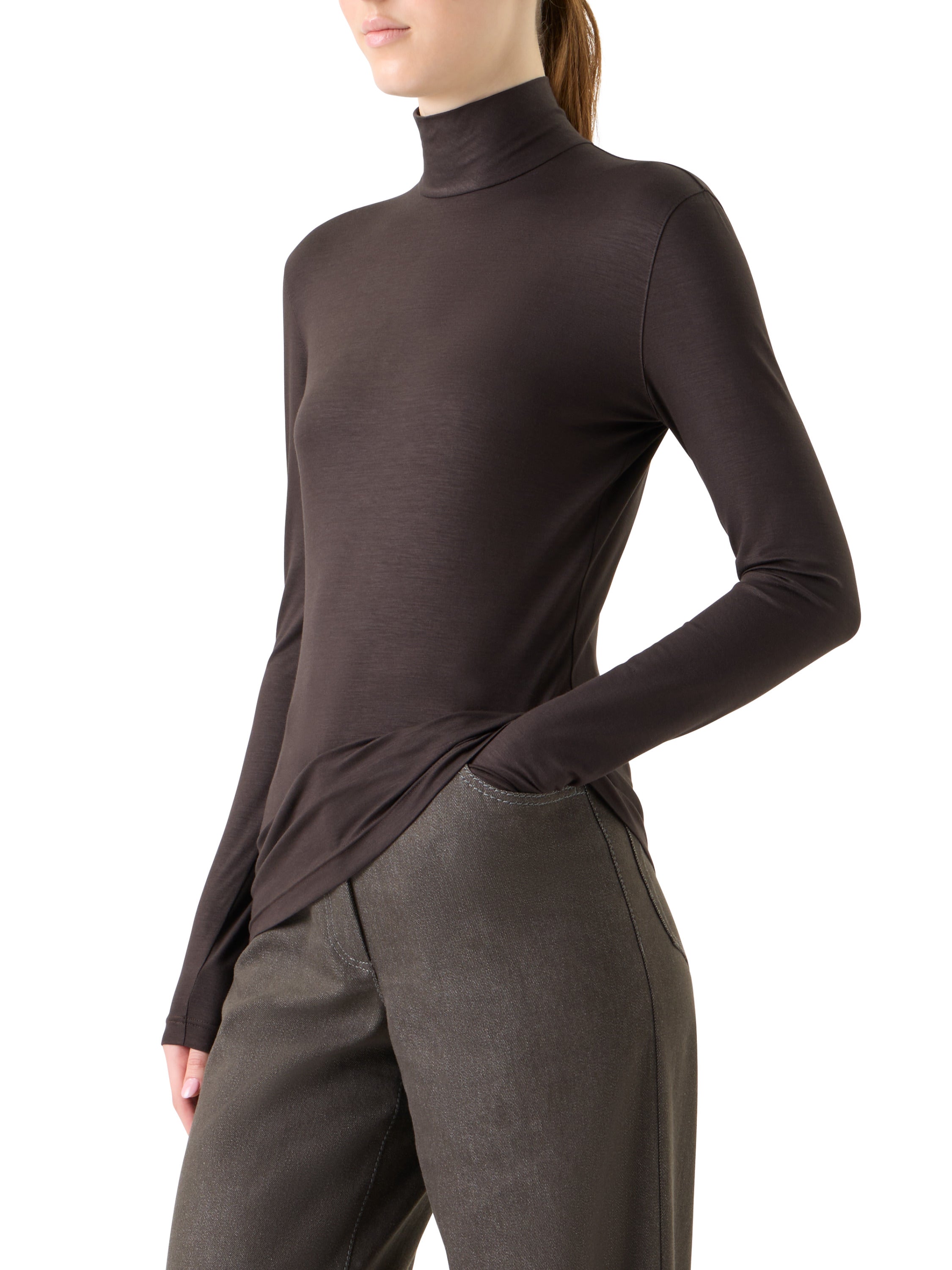 MOCK NECK TOP