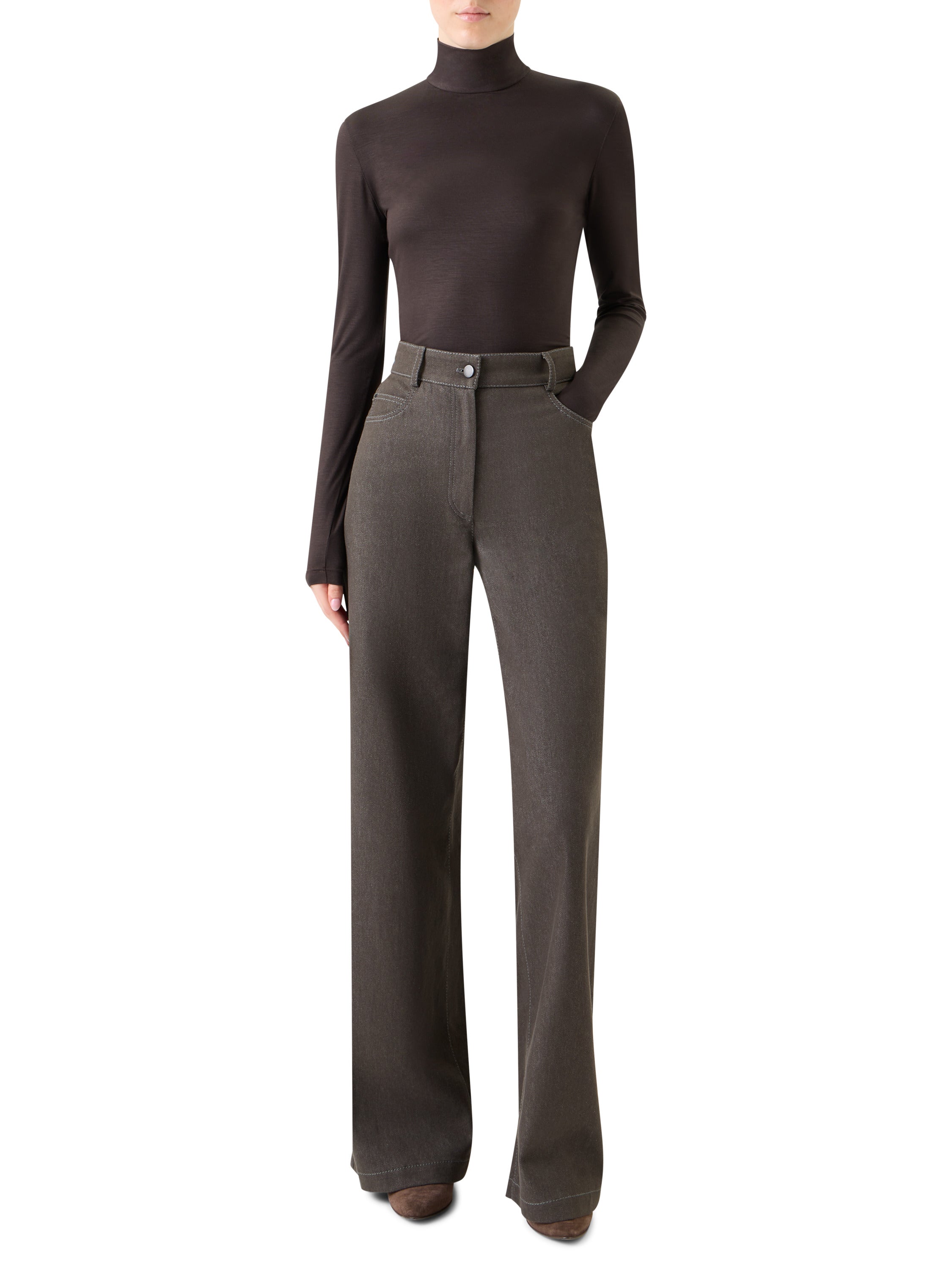 MOCK NECK TOP