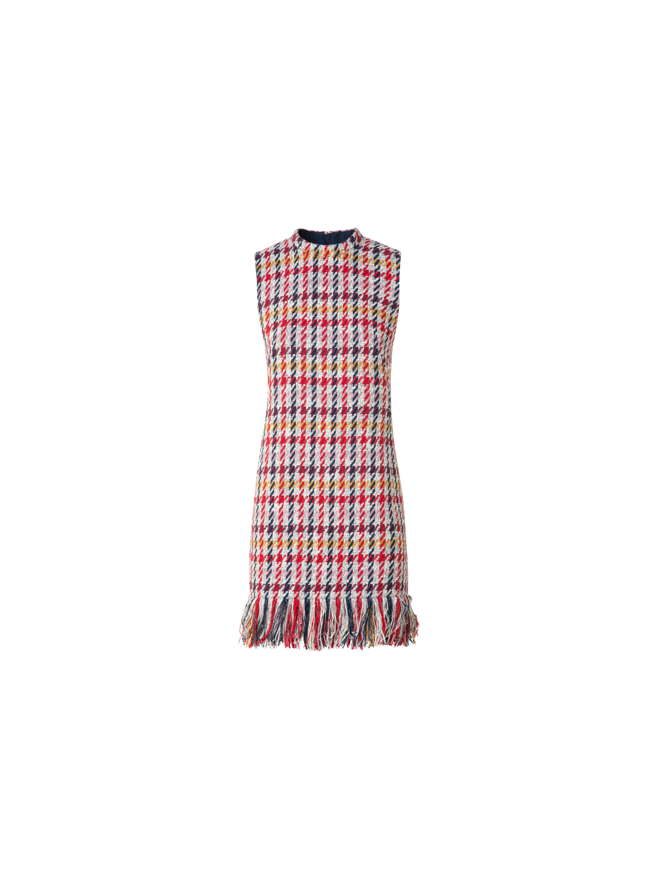 SLEEVLESS FRINGED DRESS