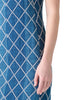 SHEATH DRESS WITH DIAMOND JACQUARD