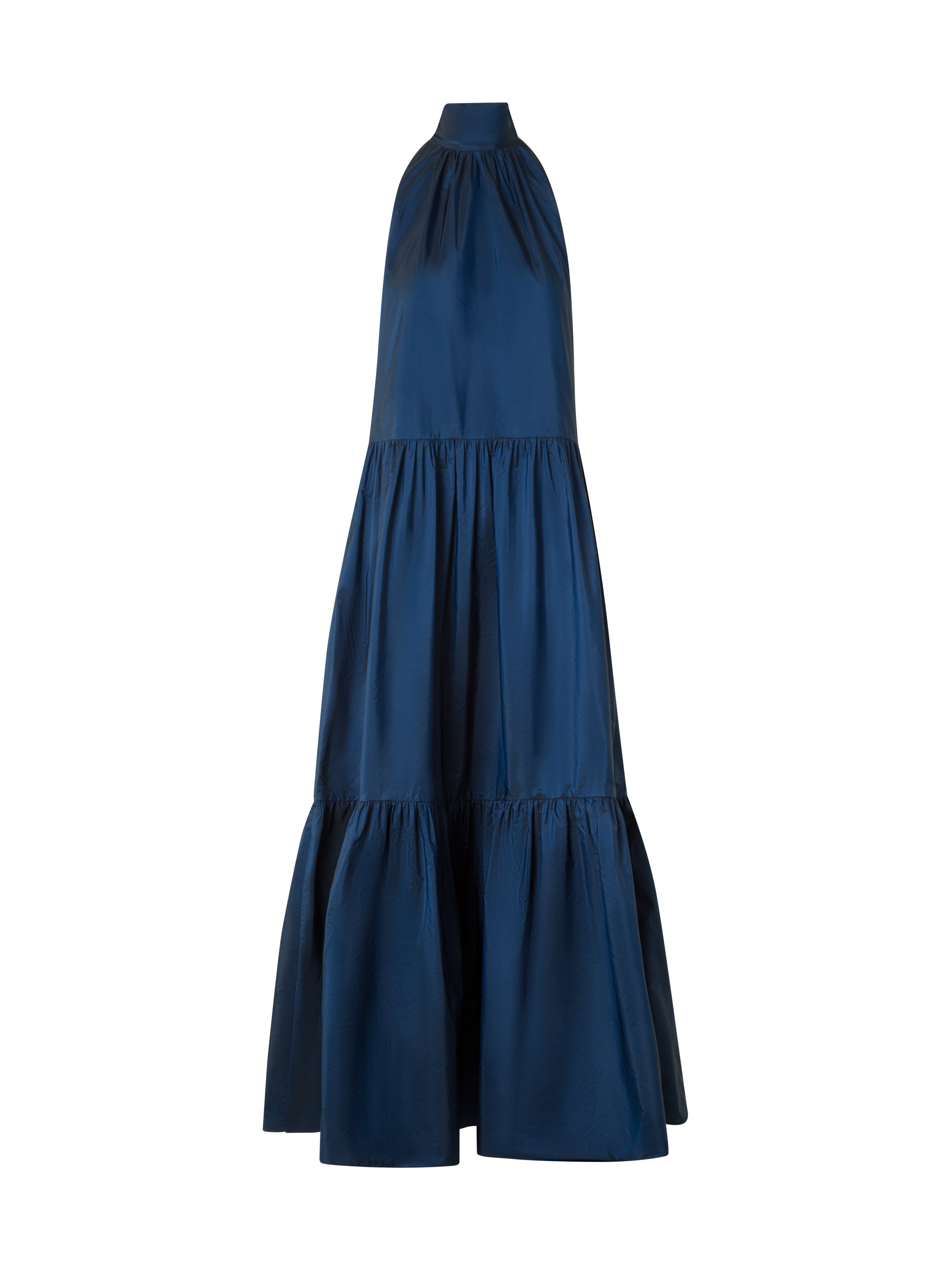 BOHO FLOUNCE HALTER  DRESS