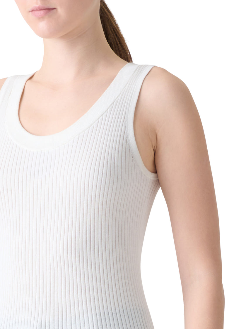 TWISTED RIB KNIT TANK TOP