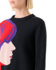 FRANCOISE HARDY PRINT SWEATER