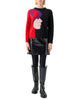 FRANCOISE HARDY PRINT SWEATER