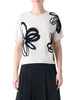 DAISY BLOW UP INTERSIA MERINO WOOL SWEATER