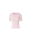 TWISTED COTTON RIBBED TOP