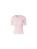 TWISTED COTTON RIBBED TOP