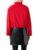 ZIP FRONT WOOL AND CASHMERE JACKET