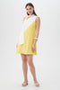 MIELLE SLEEVELESS COLOR BLOCK DRESS
