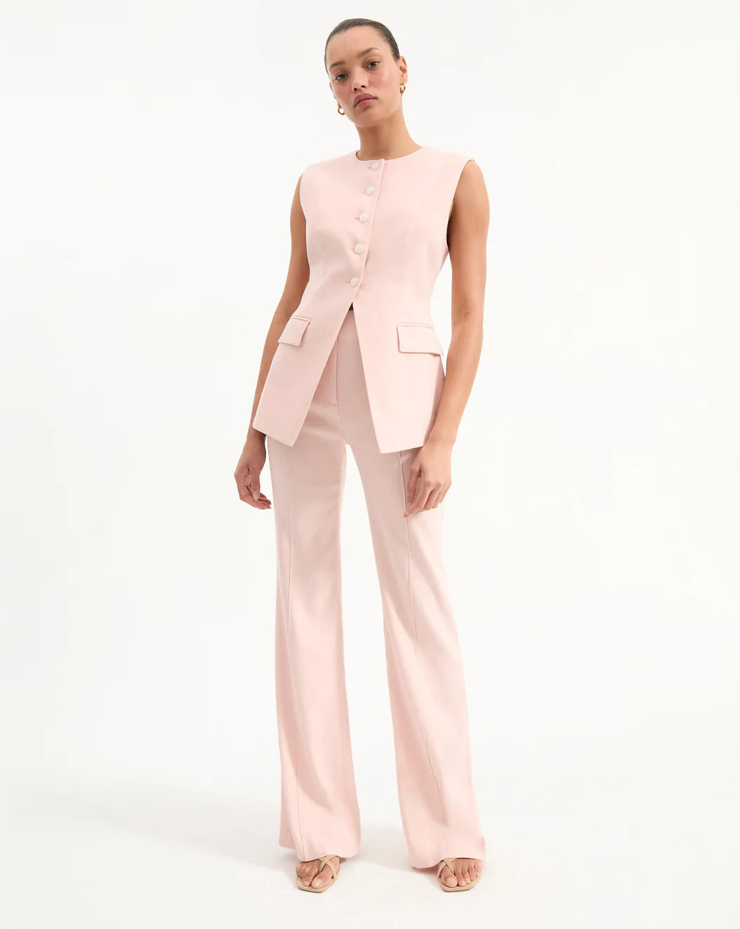 KOMI STRETCH LINEN PANT
