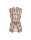 LOIS GINGHAM SEERSUCKER VEST