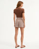 HAINA GINGHAM SEERSUCKER SHORT