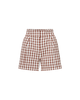 HAINA GINGHAM SEERSUCKER SHORT