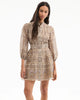 KUMAR SILK LINEN MINI DRESS
