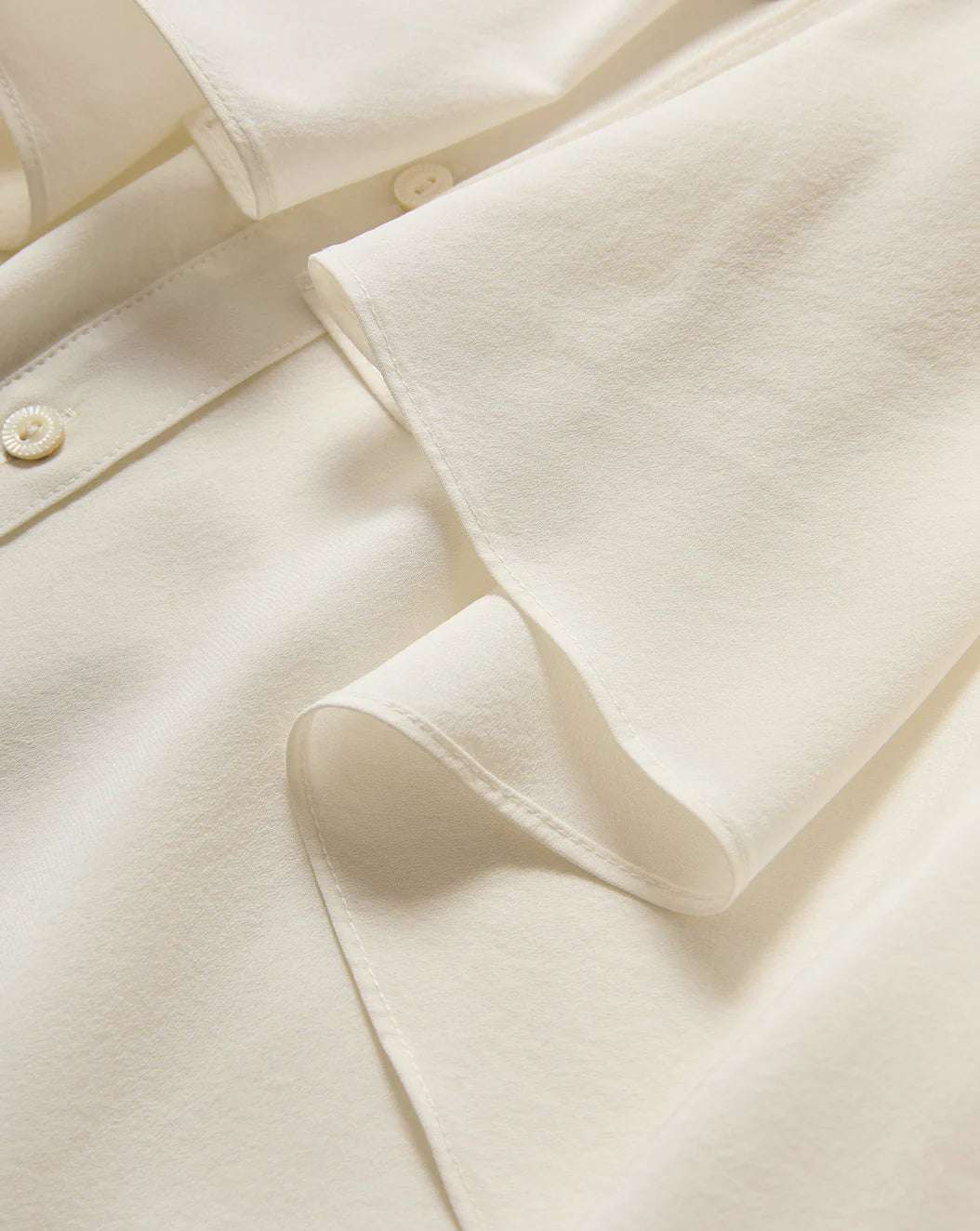 DEMARIS RUFFLES BUTTON DOWN BLOUSE