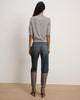 SHANA CASHMERE SWEATER IN HEATHER GREY