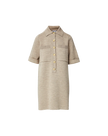 MADDEN MERINO WOOL MINI SHIRTDRESS