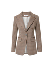 LIVVY HOUNDSTOOTH DICKEY JACKET