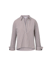 DRAYMOND STRIPED CUFF SLEEVE SHIRT