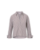 DRAYMOND STRIPED CUFF SLEEVE SHIRT