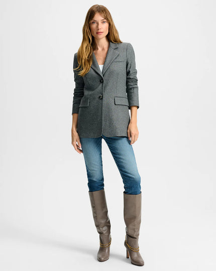 RYANNE WOOL JERSEY JACKET