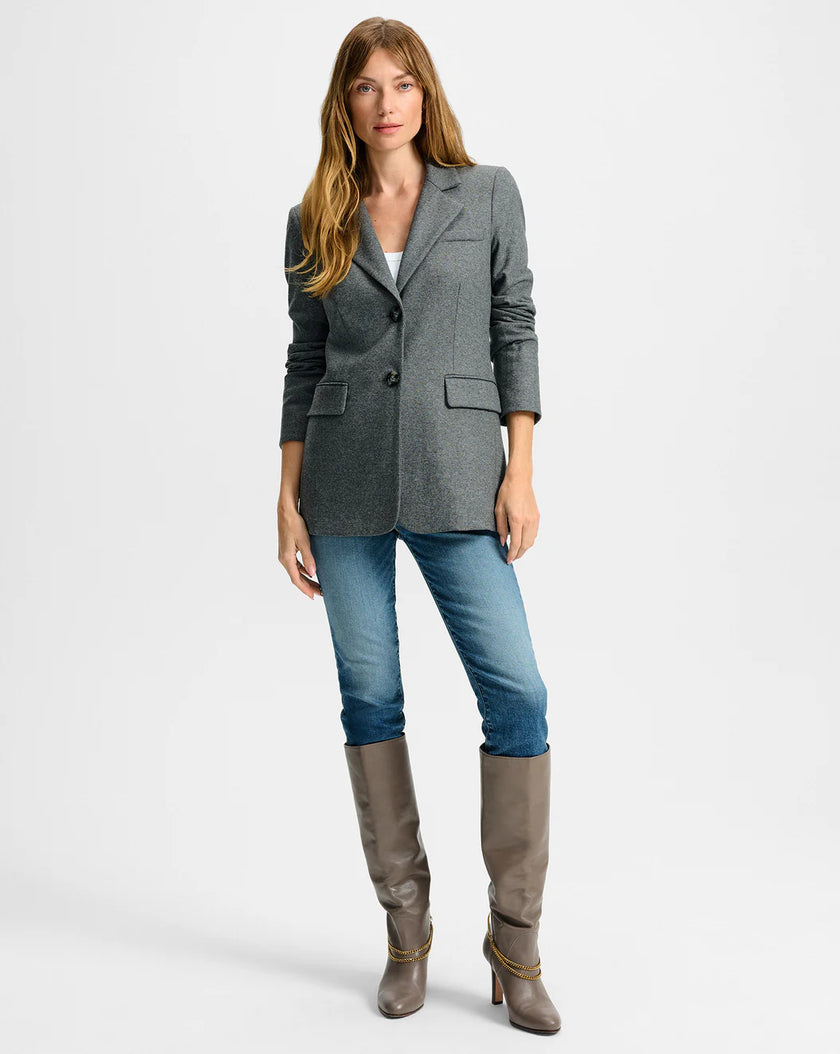 RYANNE WOOL JERSEY JACKET
