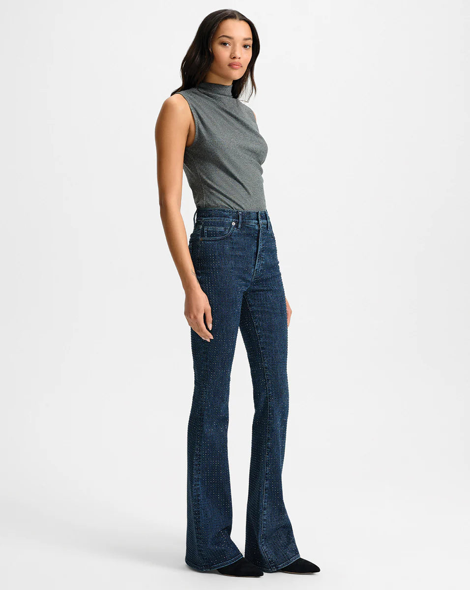 MYLIE MOCK NECK TANK TOP