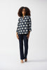GEOMETRIC JACQUARD TRAPEZE JACKET