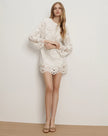 AMBERG LACE MINI DRESS