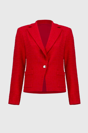 BOUCLE FITTED BLAZER